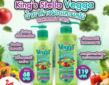 King’s Stella Vegga น้ำยาล้างผักผลไม้เจ้าแรกในไทย ! 🇹🇭