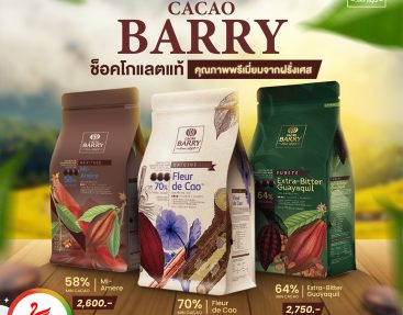 CACAO BARRY ช็อคโกแลตแท้ คุณภาพพรีเมี่ยมจากฝรั่งเศส